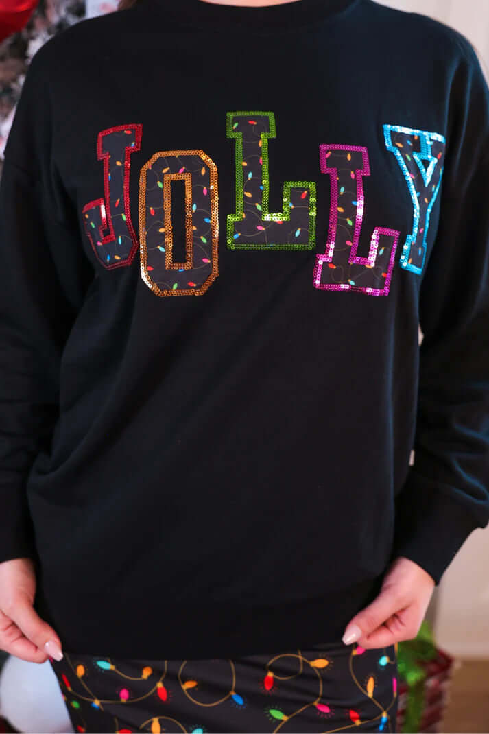 Jolly Patch Pullover (NP) - Nikki &amp; Co. Boutique