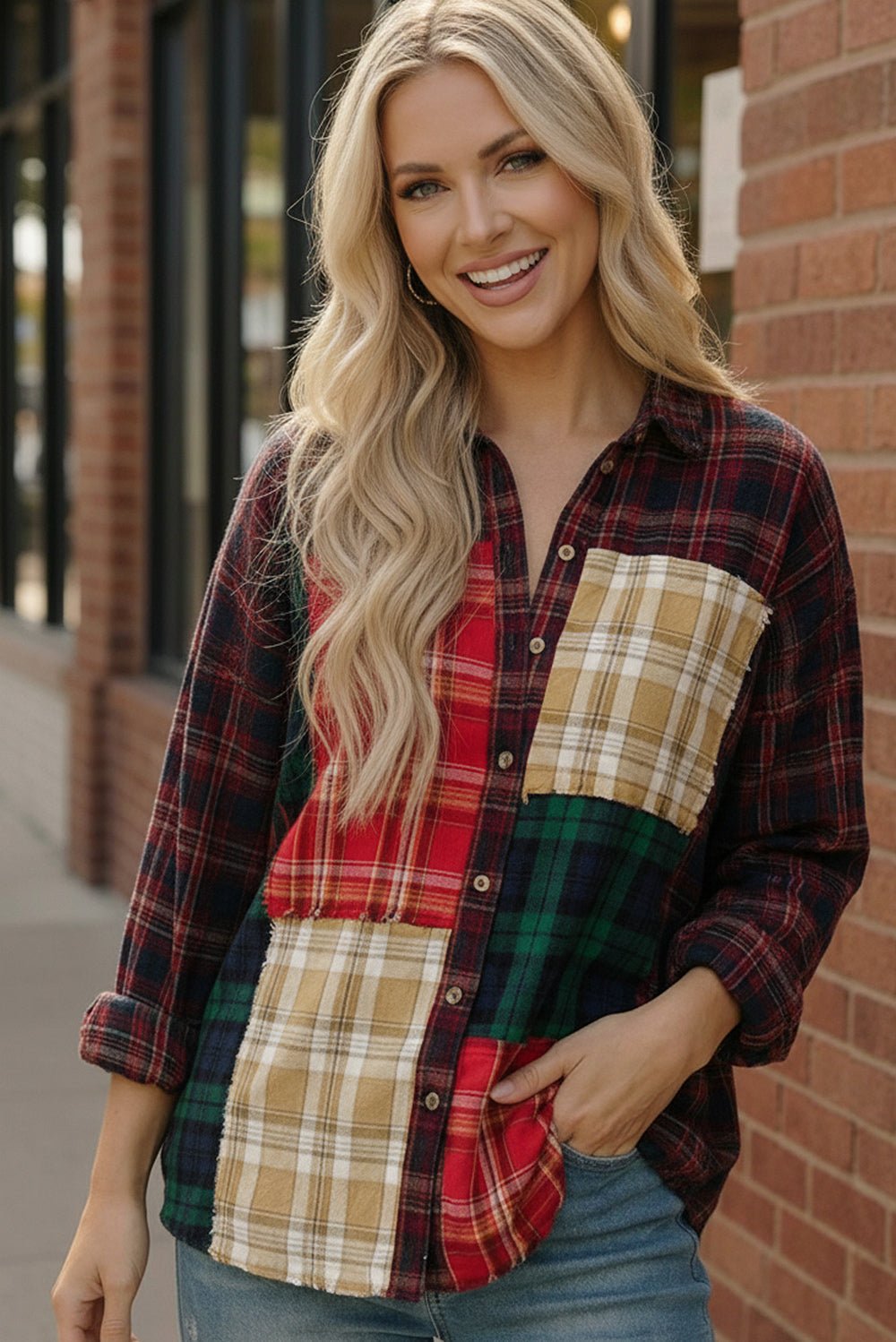 All the Plaids Button Up | Nikki &amp; Co. Boutique