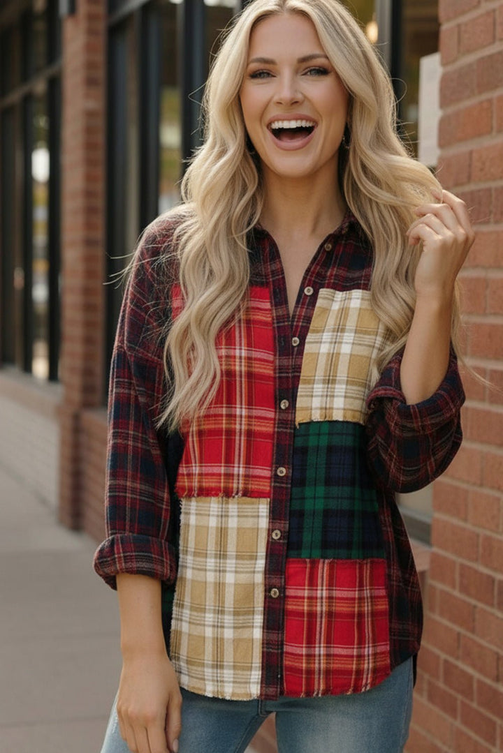 All the Plaids Button Up | Nikki &amp; Co. Boutique