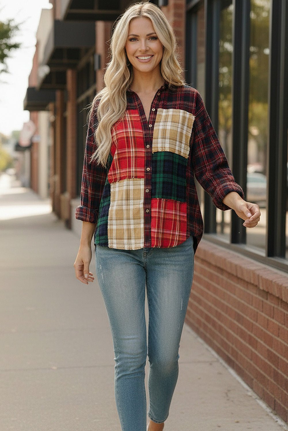 All the Plaids Button Up | Nikki &amp; Co. Boutique