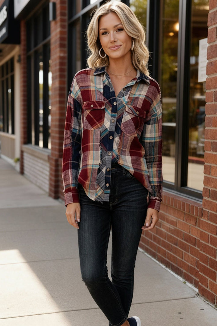 Rustic Remix Flannel Top | Nikki &amp; Co. Boutique