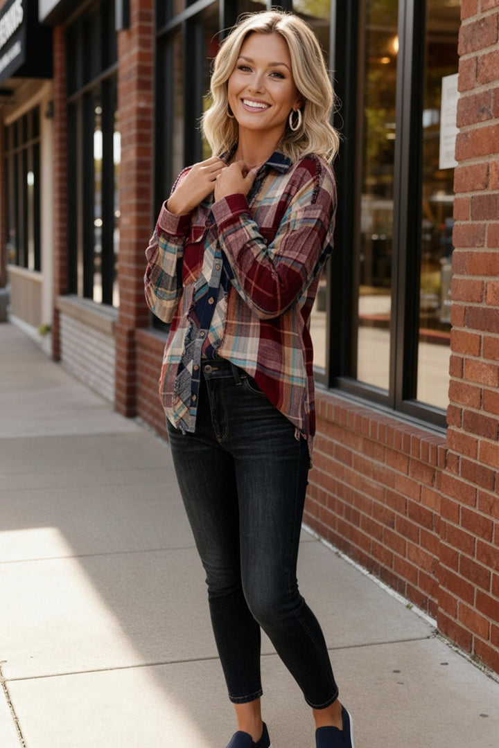 Rustic Remix Flannel Top | Nikki &amp; Co. Boutique