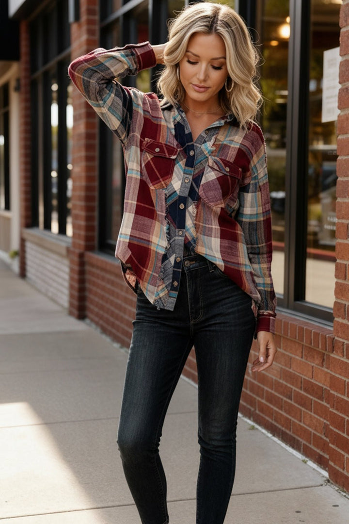Rustic Remix Flannel Top | Nikki &amp; Co. Boutique