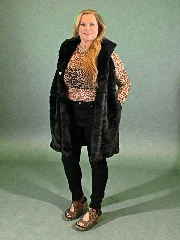 Over the Top! (NP) - Loveable Layers - Sweaters and a Faux Fur Long Vest - 5 Options | Nikki &amp; Co. Boutique
