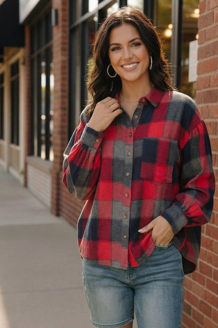 Lumberjack Love Flannel Button Down | Nikki &amp; Co. Boutique
