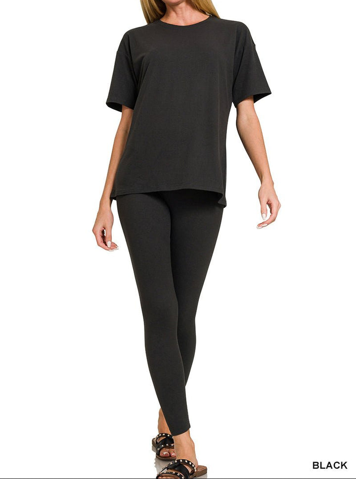 Zenana - (NP) - Shorts Sleeve Microfiber Sets, 17 colors! | Nikki &amp; Co. Boutique