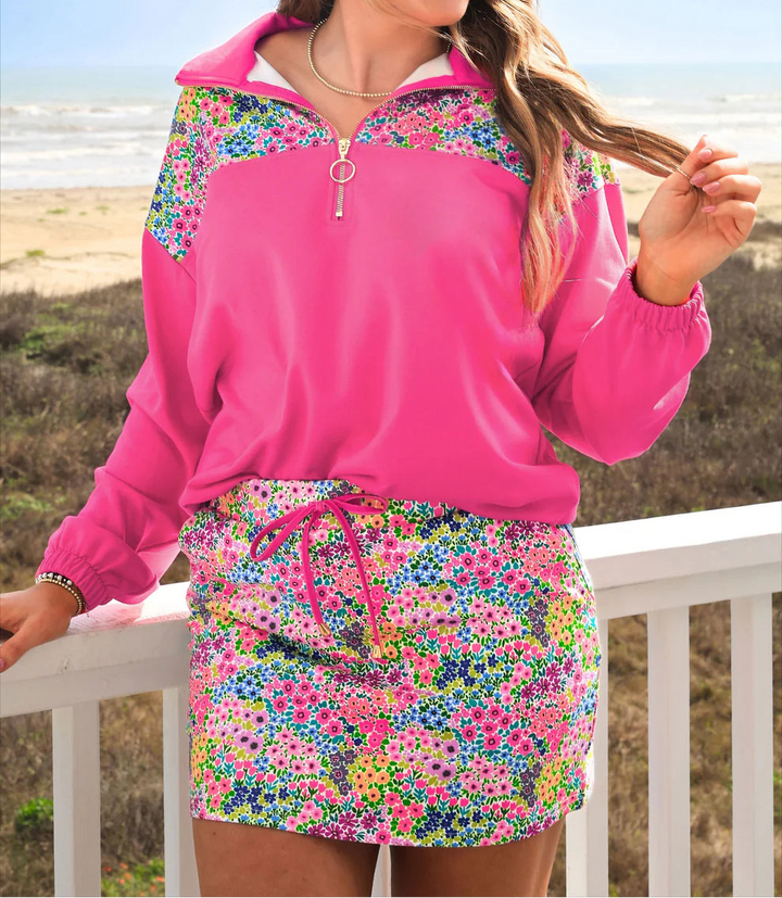 Mia Printed Pullover – 4 Colors (NP) - Nikki &amp; Co. Boutique