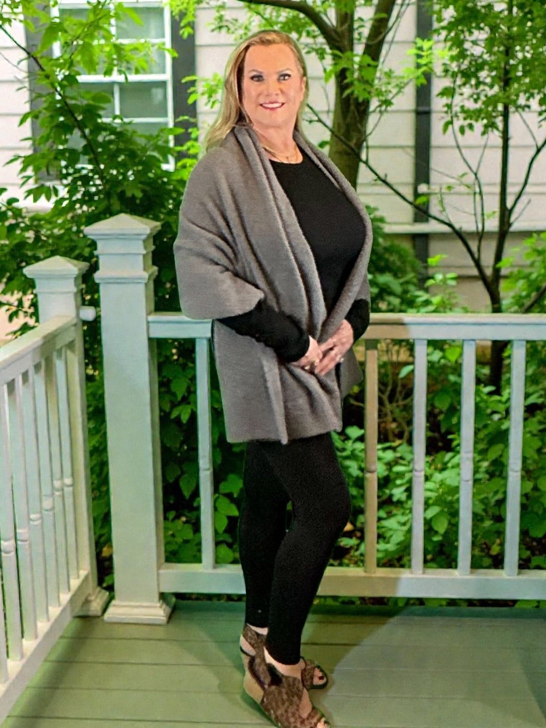 You Shawl Wrap Yourself in Softness and Style (NP) - Cozy Shawls | Nikki & Co. Boutique