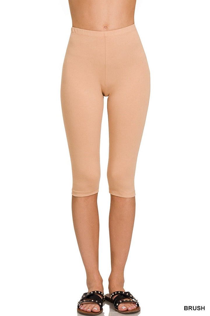 Premium Cotton Capri Leggings (NP) | Nikki &amp; Co. Boutique