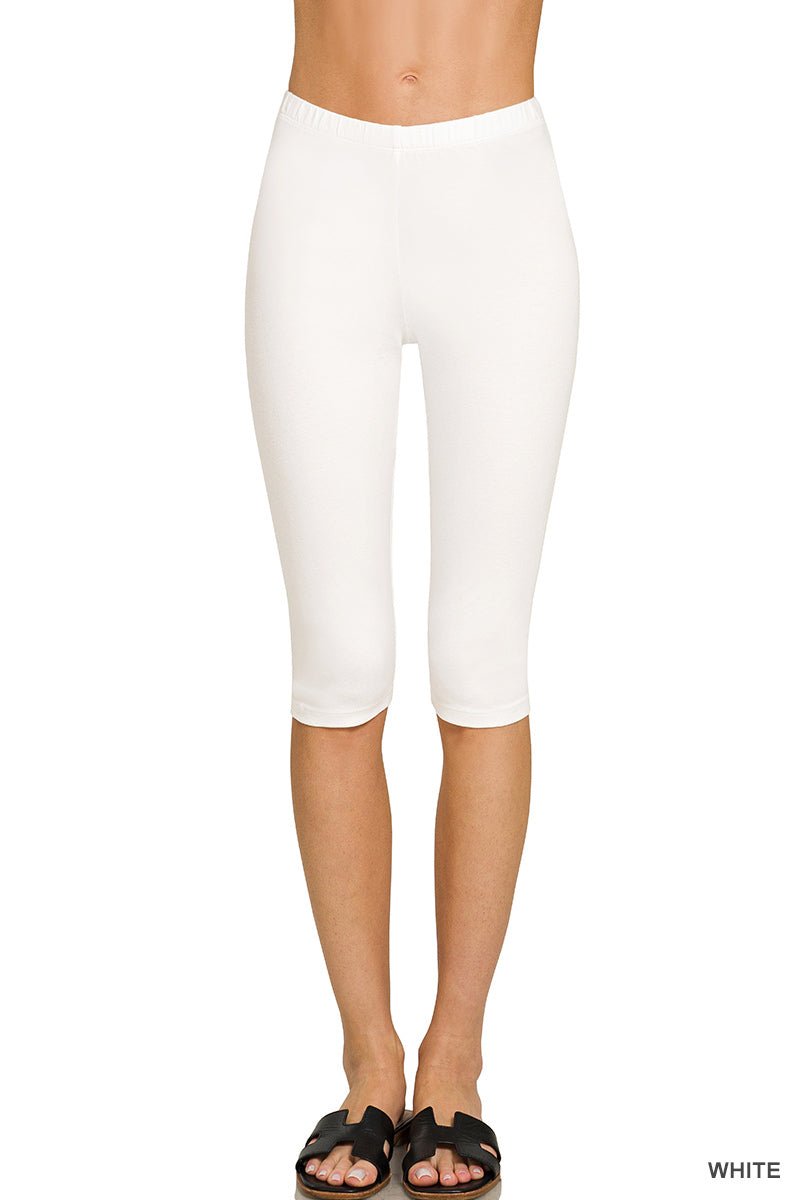 Premium Cotton Capri Leggings (NP) | Nikki &amp; Co. Boutique