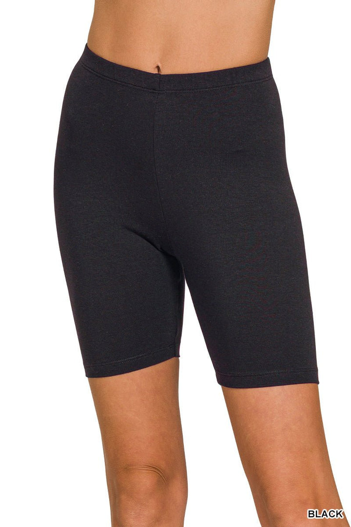 Premium Cotton Biker Shorts (NP) | Nikki &amp; Co. Boutique
