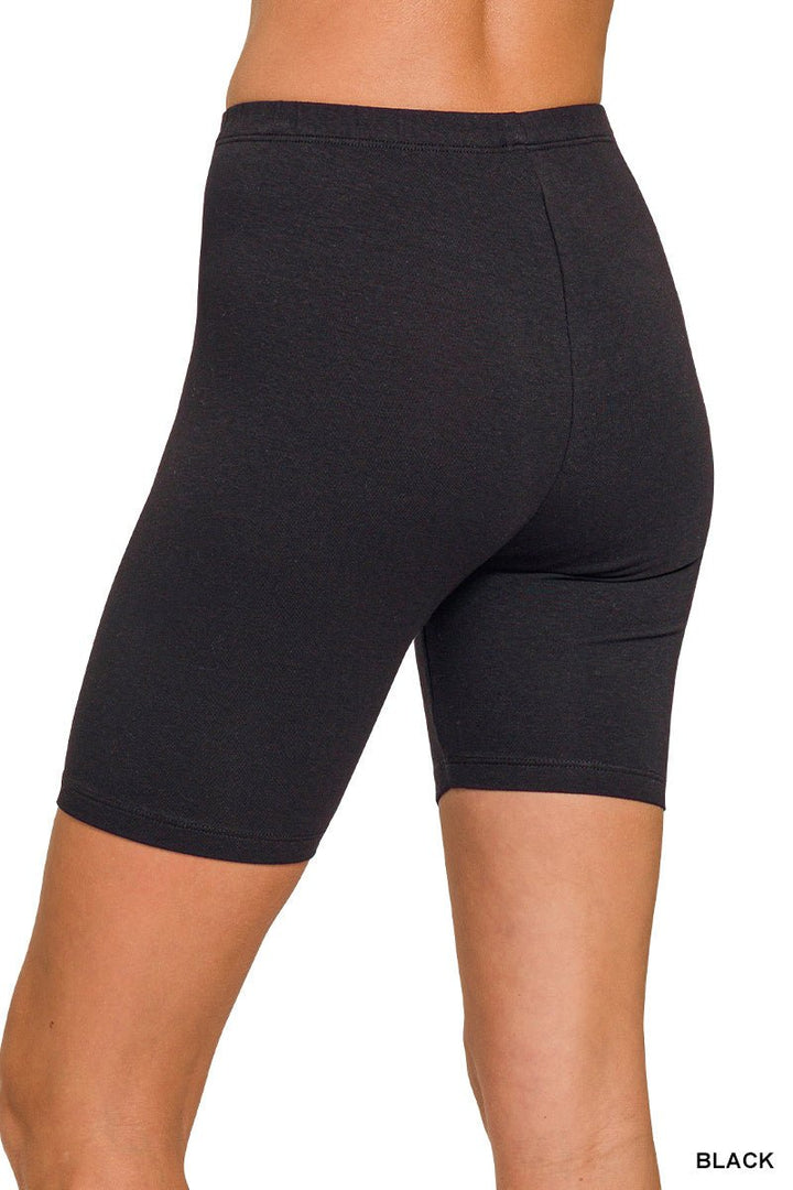 Premium Cotton Biker Shorts (NP) | Nikki &amp; Co. Boutique