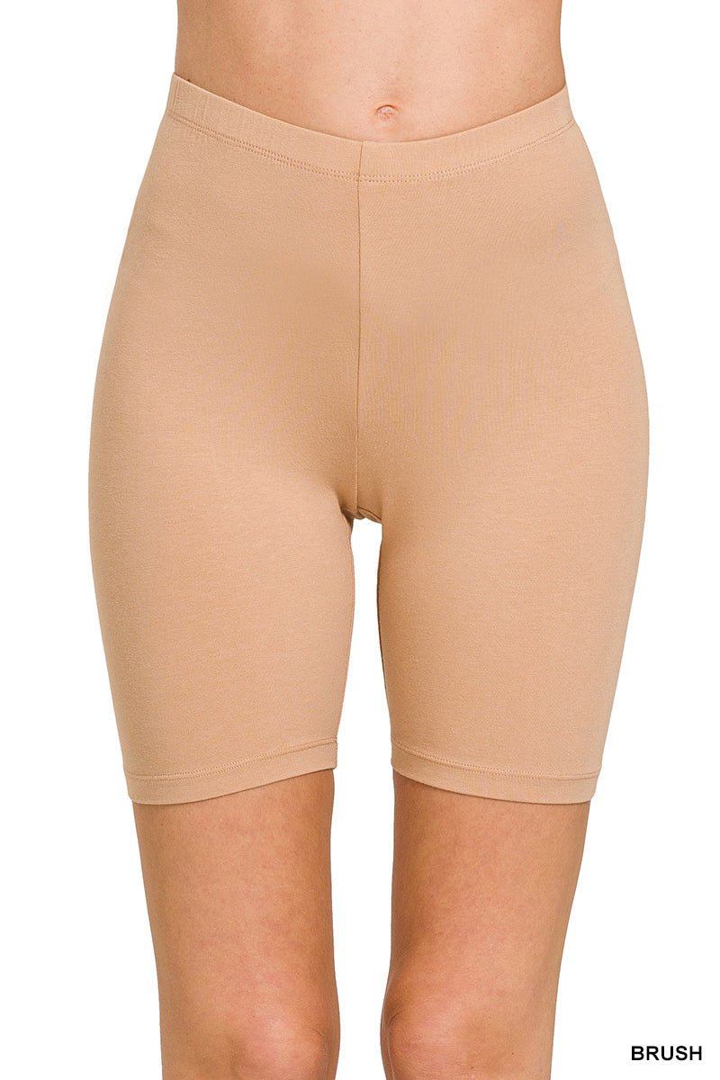 Premium Cotton Biker Shorts (NP) | Nikki &amp; Co. Boutique