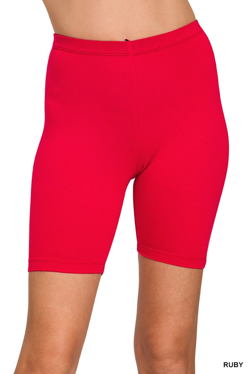 Premium Cotton Biker Shorts (NP) | Nikki &amp; Co. Boutique