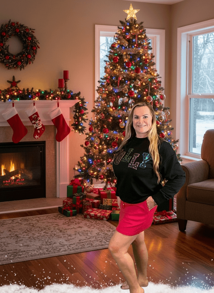 Jolly Patch Pullover (NP) - Nikki &amp; Co. Boutique