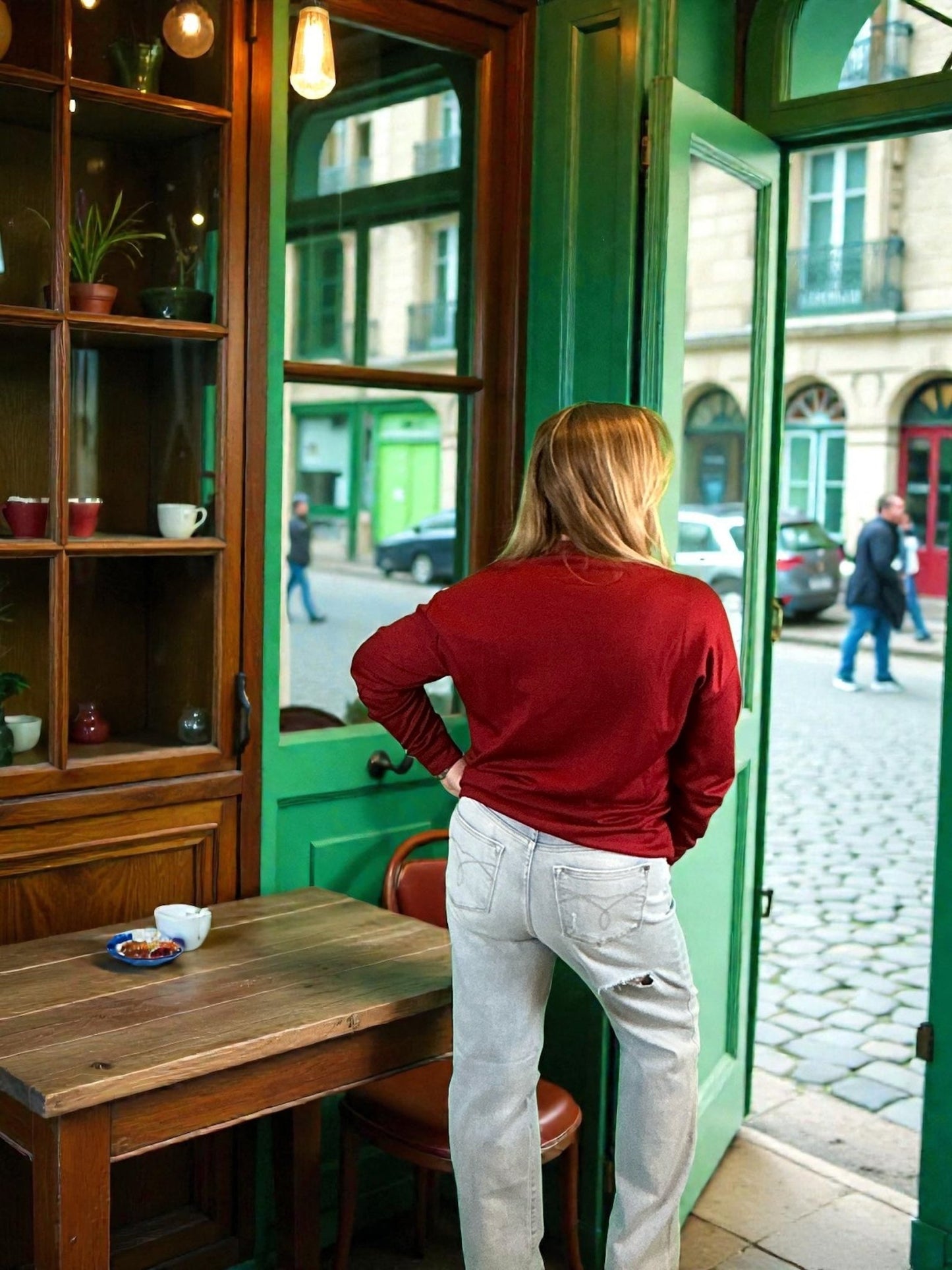 Judy Blue Jeans (NP) - High Waist Destroy & Back Ripped Straight - Nikki and Co Boutique