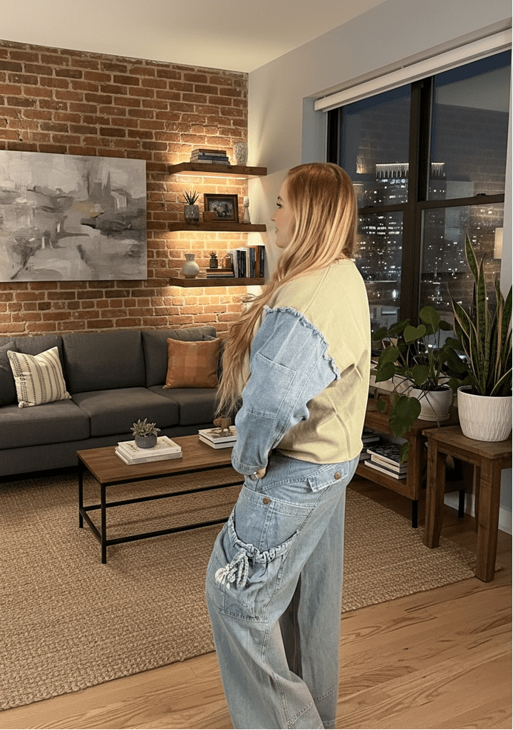 Oli &amp; Hali String Point Big Pocket Pants (NP) | Nikki &amp; Co. Boutique