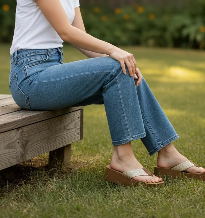 Corky's Summer Slip-ons (NP) - Wedges and Thongs
