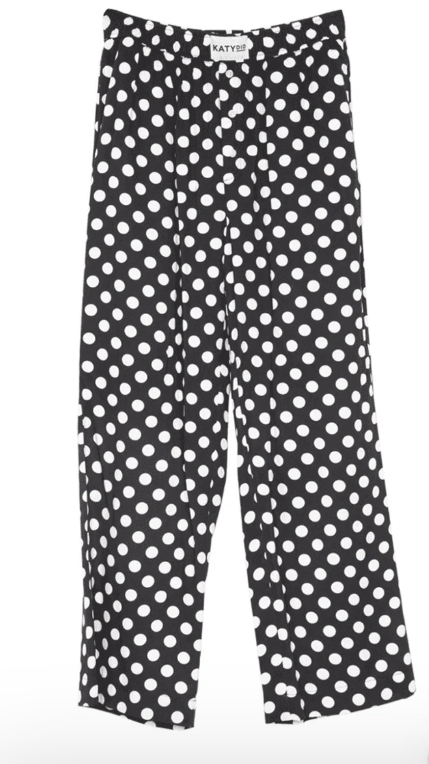 Katydid - Black pants with white polka dots (NP) - Nikki &amp; Co. Boutique