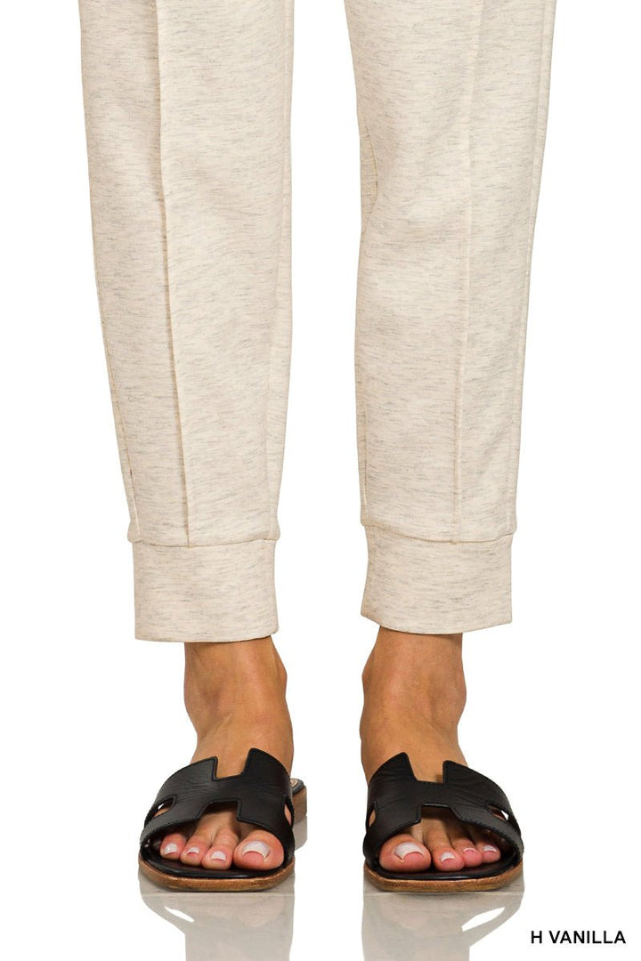Zenana Scuba Half-zip Pullover Jogger Set (NP) - Nikki &amp; Co. Boutique