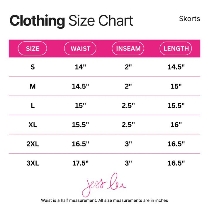Solid Skort (NP) - 5 Colors | Nikki &amp; Co. Boutique