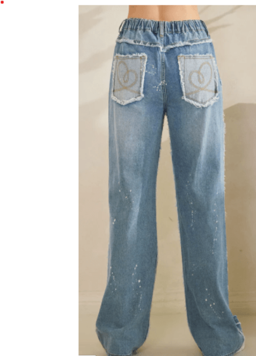 Oli &amp; Hali (NP) - Washed Heart Cutout Jeans | Nikki &amp; Co. Boutique