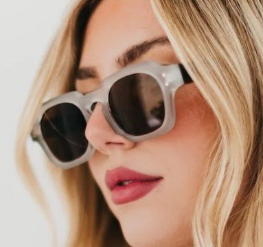 Blocky Square Retro Sunglasses (NP) - 2 colors! | Nikki &amp; Co. Boutique