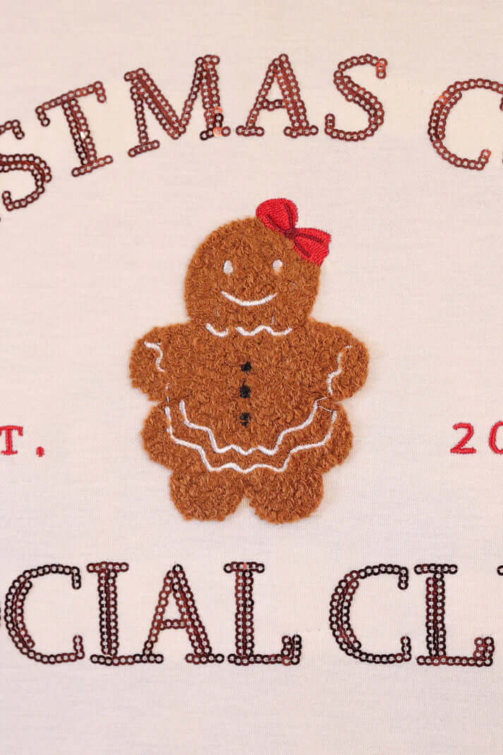 Christmas Cookie Social Club Luxe Pullover (NP) - Nikki &amp; Co. Boutique