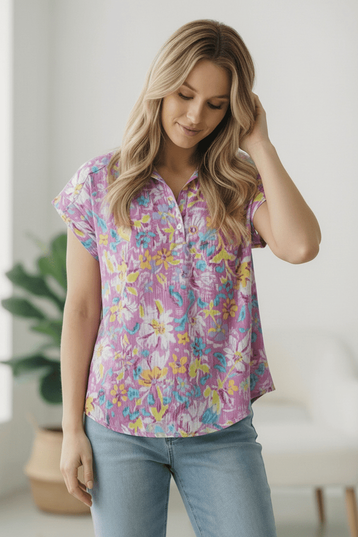 A Sweet Escape Floral Blouse | Nikki &amp; Co. Boutique