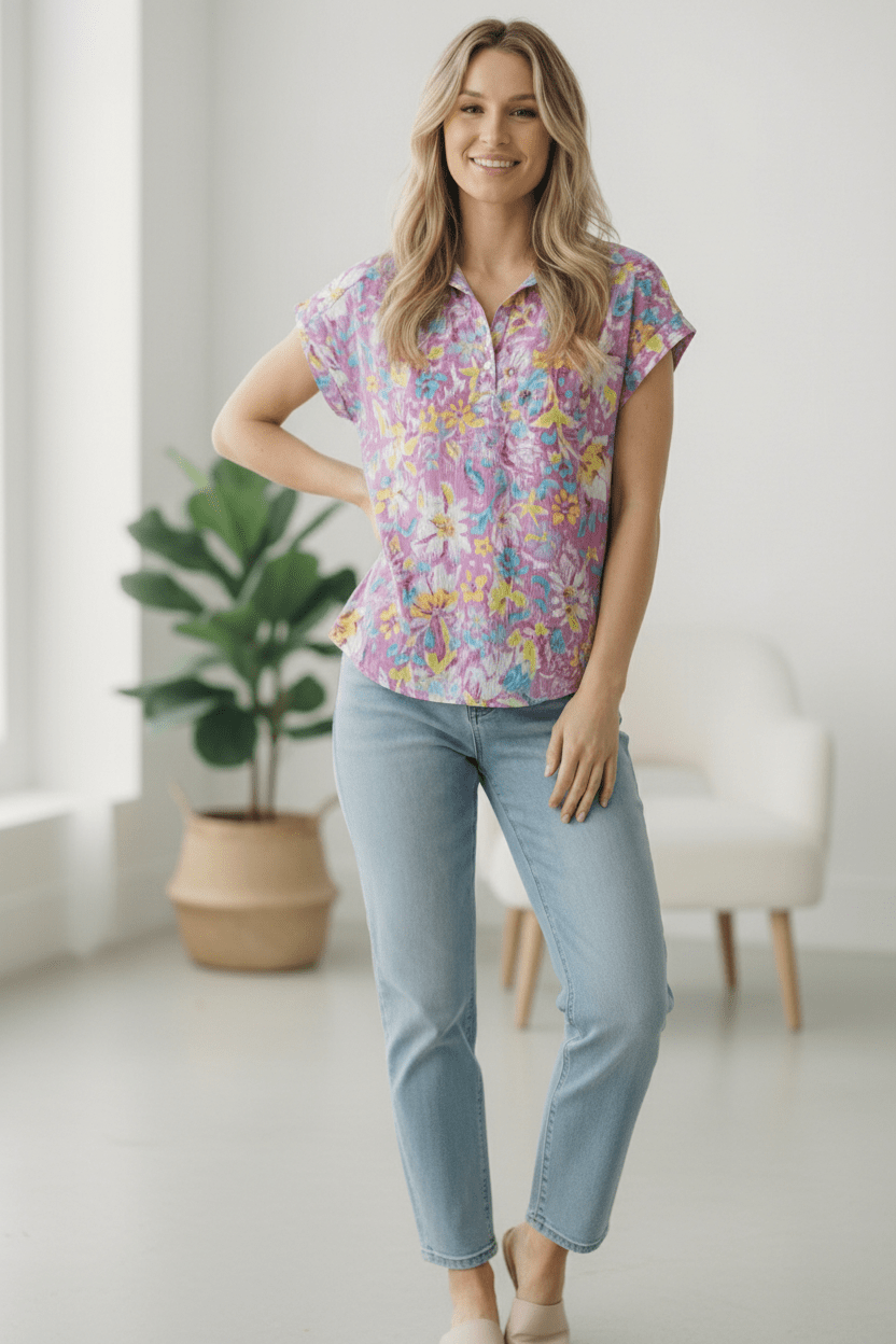 A Sweet Escape Floral Blouse | Nikki &amp; Co. Boutique