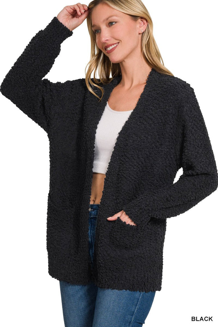 Zenana - (NP) - Cardigan with Pockets, 11 colors! | Nikki &amp; Co. Boutique