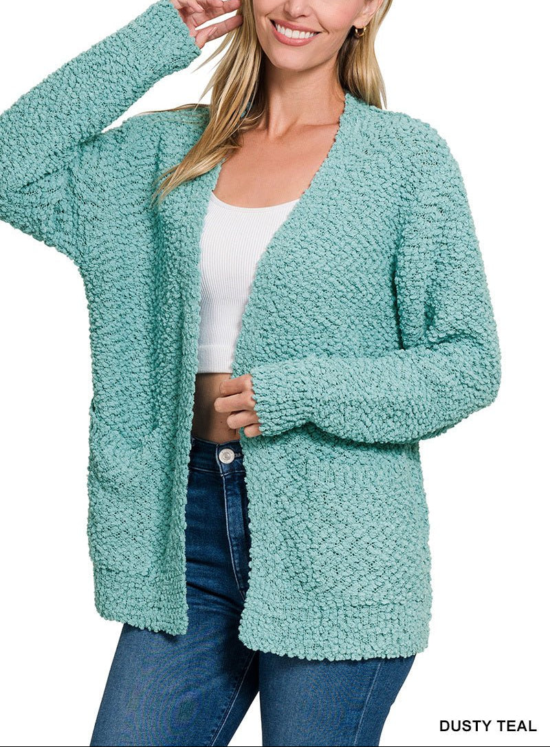 Zenana - (NP) - Cardigan with Pockets, 11 colors! | Nikki &amp; Co. Boutique