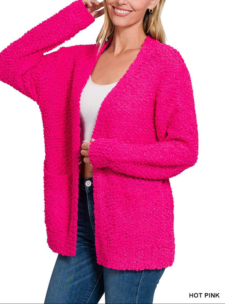 Zenana - (NP) - Cardigan with Pockets, 11 colors! | Nikki &amp; Co. Boutique