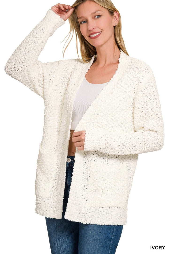 Zenana - (NP) - Cardigan with Pockets, 11 colors! | Nikki &amp; Co. Boutique