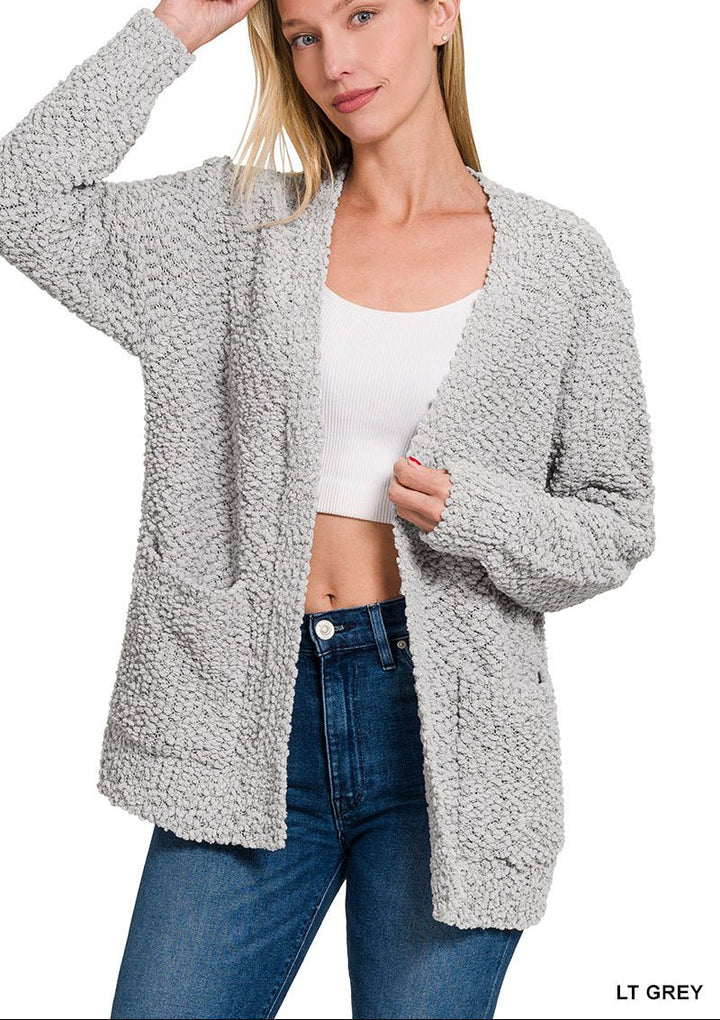 Zenana - (NP) - Cardigan with Pockets, 11 colors! | Nikki &amp; Co. Boutique