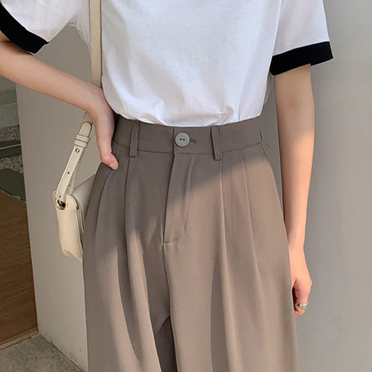 Casual Outfit Petite Womens Pants Comfortable Straight Leg Pants Comfortable Vacation Wear Home Daily Club Pants