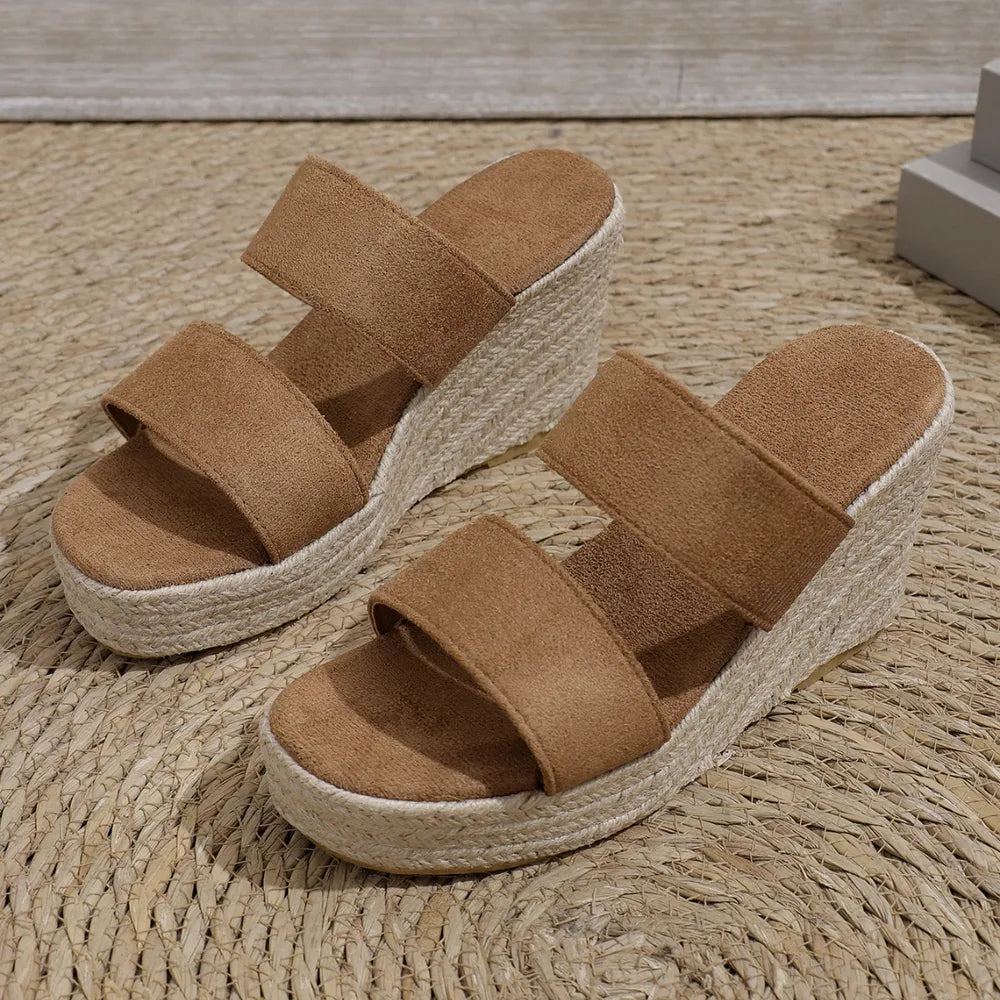 Open Toe Platform Wedge Sandals | Nikki &amp; Co. Boutique