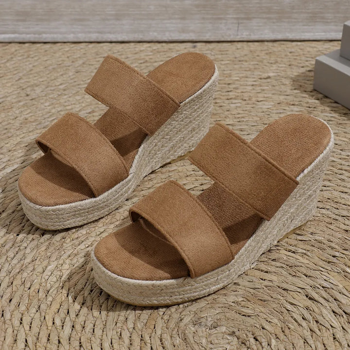 Open Toe Platform Wedge Sandals | Nikki &amp; Co. Boutique