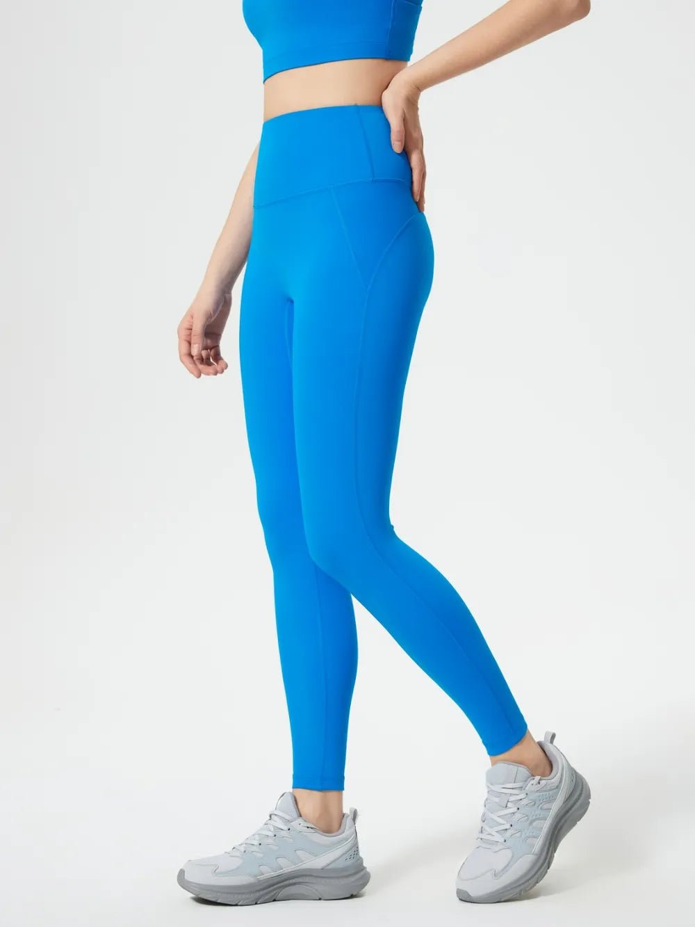 Millennia Wide Waistband Active Leggings - Nikki and Co Boutique