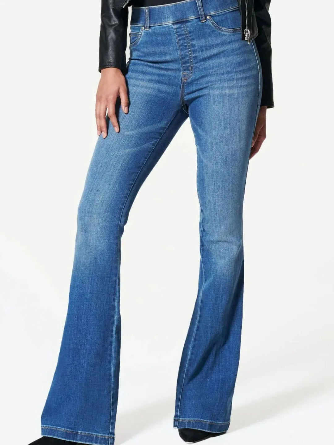 Full Size High - Waisted Flare Jeans Plus Size - Nikki &amp; Co. Boutique
