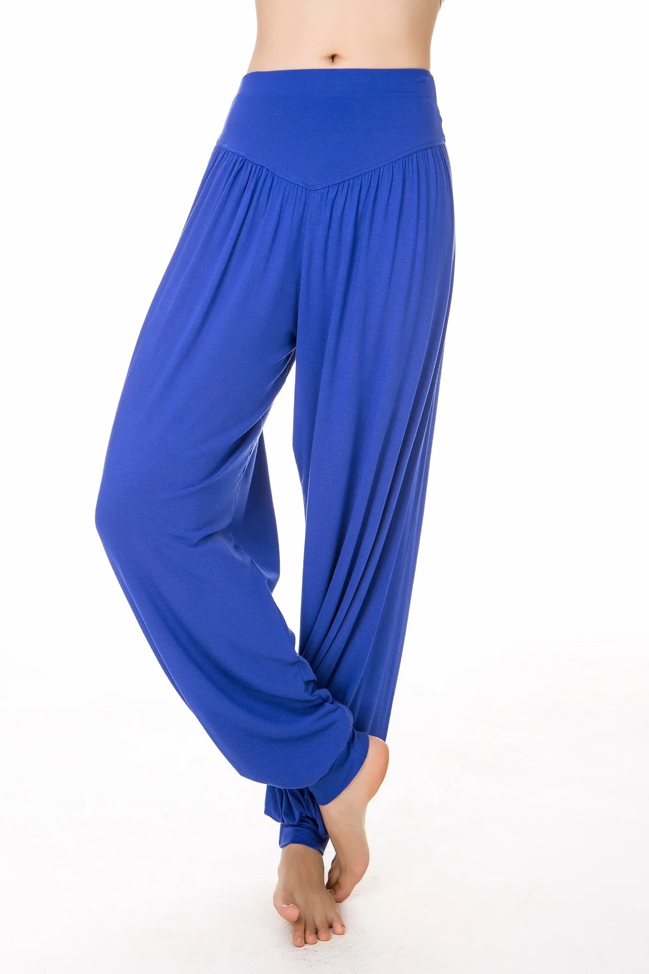 New Casual Loose Leisure Dance Long Modal Pants Loose Sports Pants Soft Women Solid Bloomers Fitness Sports Yoga Pantss