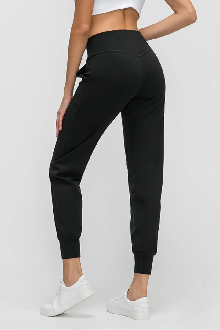 Millennia Wide Waistband Slant Pocket Pants | Nikki &amp; Co. Boutique