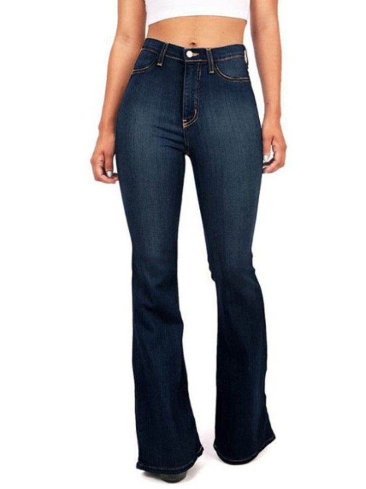 Full Size High-Waisted Bootcut Jeans Plus Size | Nikki &amp; Co. Boutique