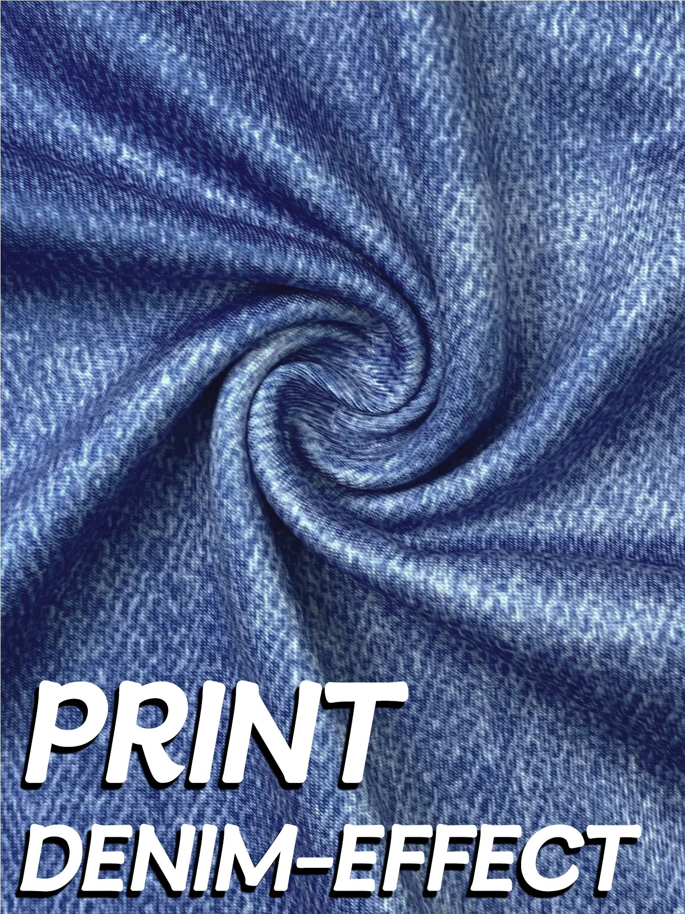 Plus Size Women's Pants Loose Imitation Jeans Printed Wide Leg Trousers High Elastic Casual Bottoms Vintage Female Clothing