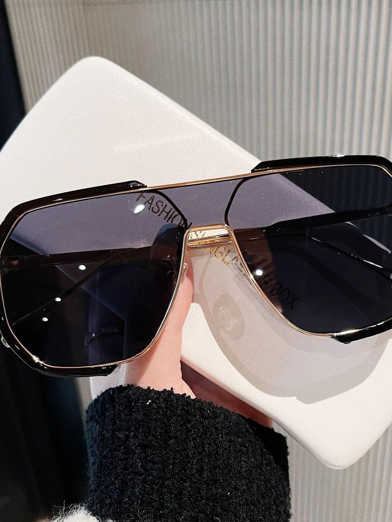 UV Protection Oversized Sunglasses - Nikki and Co Boutique