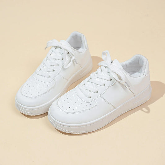 Tennis Sneakers Woman Spring Autumn Sports Board Shoes Fashion Comfort Colorful Casual Academy Style Little White Shoes Female