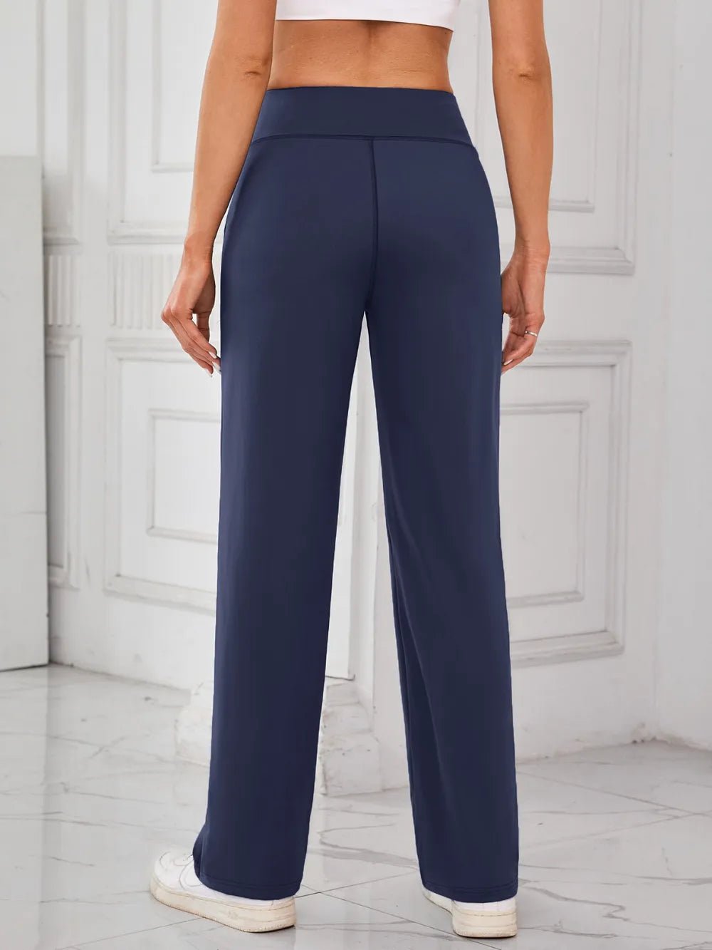 Lovelet High Waist Active Pants with Pockets | Nikki &amp; Co. Boutique
