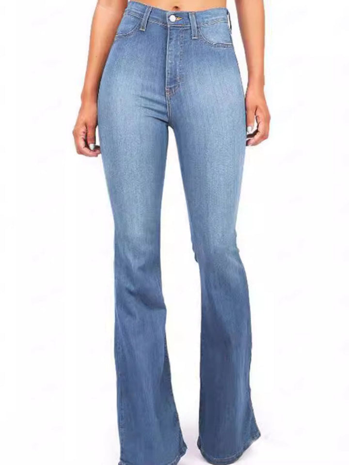 Full Size High-Waisted Bootcut Jeans Plus Size | Nikki &amp; Co. Boutique