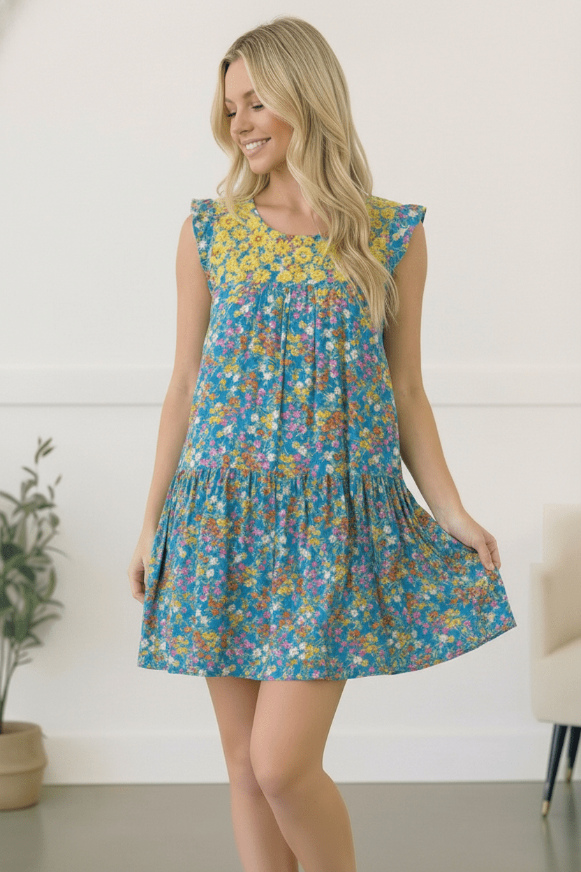 The Wildflower Whimsy Embroidered Dress | Nikki &amp; Co. Boutique