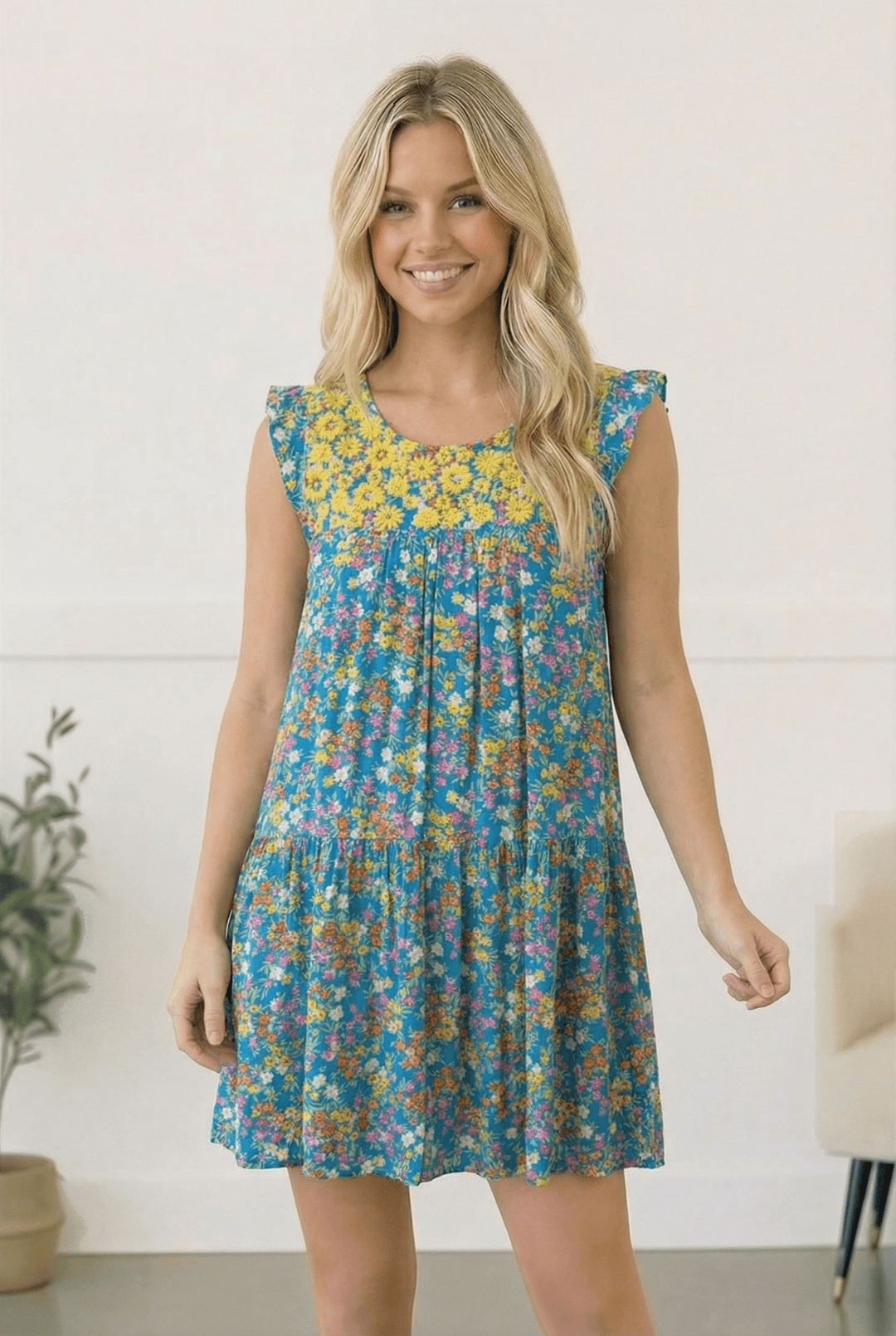 The Wildflower Whimsy Embroidered Dress | Nikki &amp; Co. Boutique